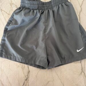 Nike Kids Dri-Fit Woven Gray Shorts 4inch
